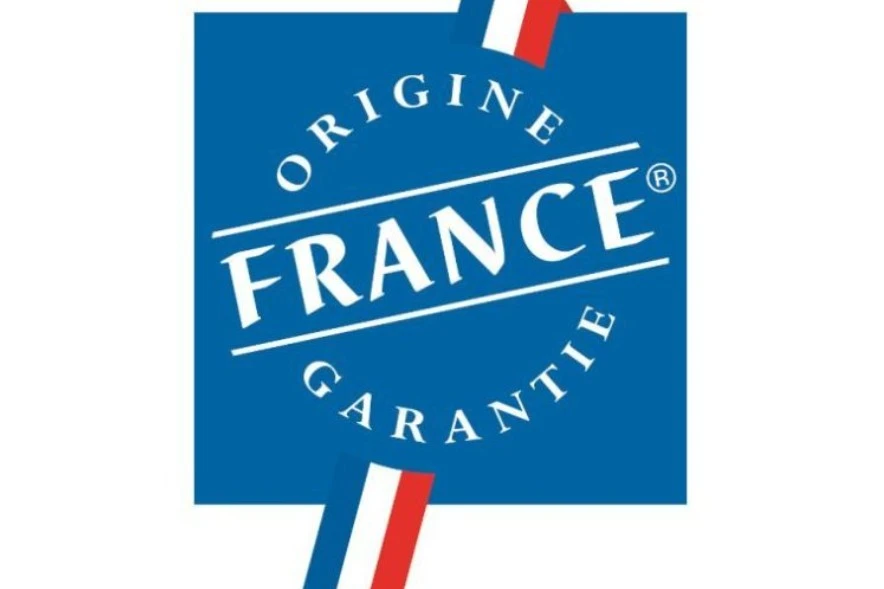 Image of an 'Origine France Garantie' logo, representing local e-liquid manufacturing in France